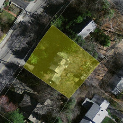 111 Brookline St, Newton MA  02467 aerial view