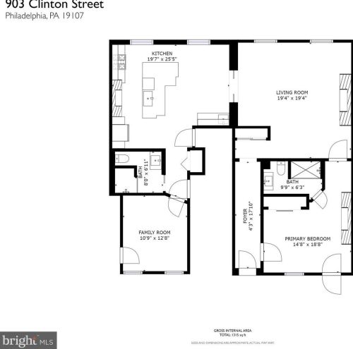 903 Clinton St, Philadelphia PA 19107-6109 exterior