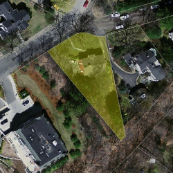 46 Seminary Ave, Newton MA 02466-2601 aerial view