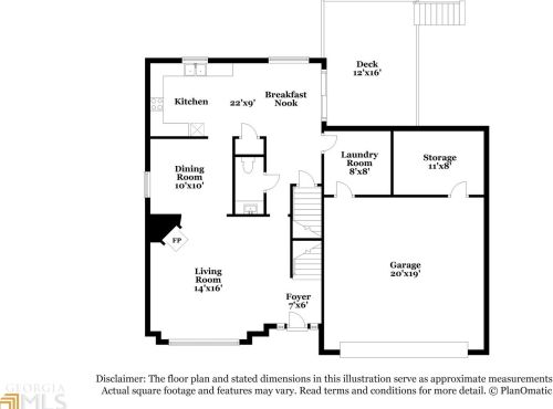 8206 Mahogany Ln, Lithonia GA  30058-5095 exterior