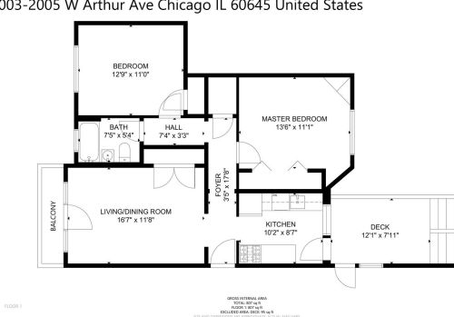 2003 Arthur Ave, Chicago IL  60645-5537 exterior