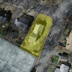 55 Manchester Rd, Newton MA 02461-1122 aerial view