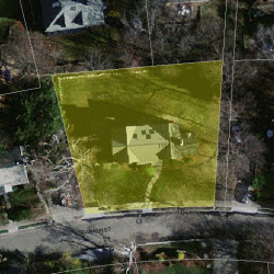 115 Franklin St, Newton MA  02458-2411 aerial view