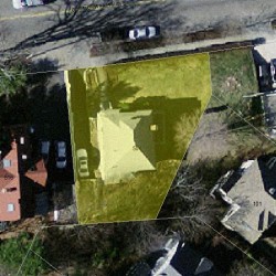 504 Commonwealth Ave, Newton MA  02459-1604 aerial view