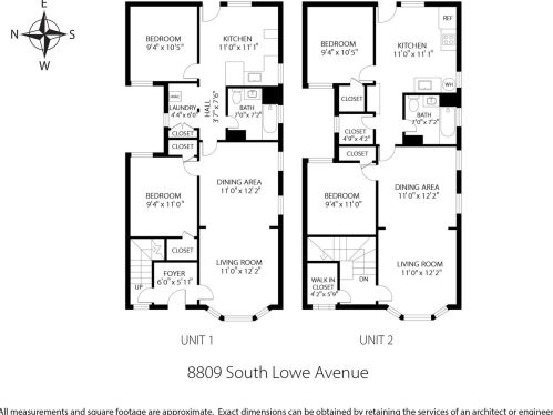 8809 Lowe Ave, Chicago IL 60620-2129 exterior