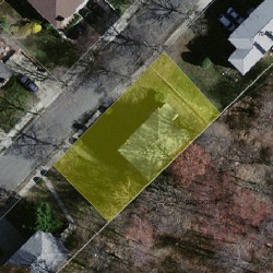 82 Louise Rd, Boston MA  02467-1914 aerial view