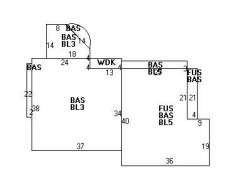112 Exeter St, Newton MA 02465-2825 floor plan