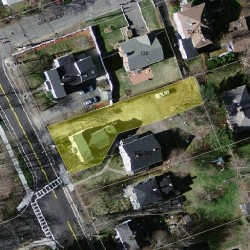298 Langley Rd, Newton MA  02459-2327 aerial view