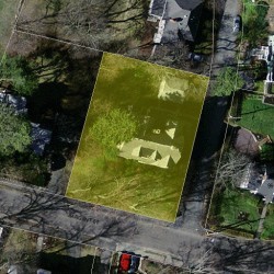 109 Sargent St, Newton MA 02458-2337 aerial view