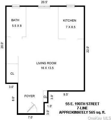 55 190th St, Bronx NY  10468-4504 exterior