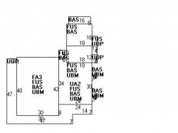 102 Highland St, Newton MA 02465-2405 floor plan