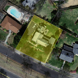 1691 Commonwealth Ave, Newton MA 02465-2827 aerial view