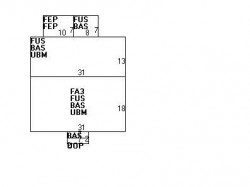 57 Cook St, Newton MA 02458-1311 floor plan