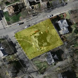 217 Bellevue St, Newton MA 02458-1812 aerial view