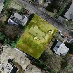 499 Dudley Rd, Newton MA 02459-2810 aerial view