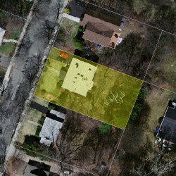 146 Allen Ave, Newton MA 02468-1722 aerial view