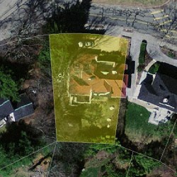 15 Clark St, Newton MA 02459-2425 aerial view