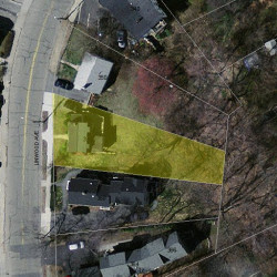 356 Linwood Ave, Newton MA 02460-1343 aerial view
