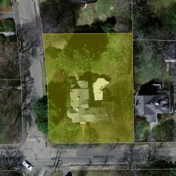 41 Berkeley St, Newton MA 02465-2401 aerial view