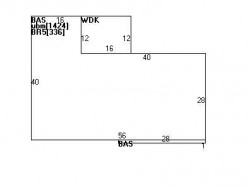 90 Adeline Rd, Newton MA  02459-2705 floor plan