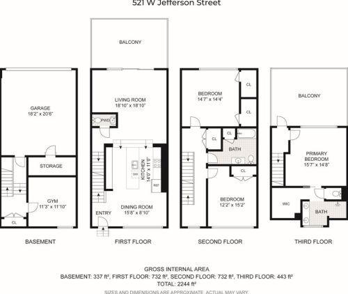 521 Jefferson St, Pittsburgh PA  15212-4418 exterior