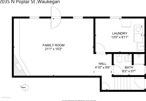 2035 Poplar St, Waukegan IL 60087-5014 exterior