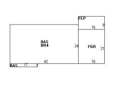 81 Albemarle Rd, Newton MA 02460-1107 floor plan