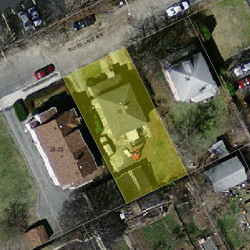 18 Silver Lake Ave, Newton MA 02458-1109 aerial view