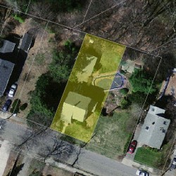 31 Carl St, Newton MA  02461-1905 aerial view