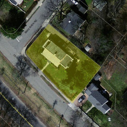 1817 Commonwealth Ave, Newton MA 02466-2726 aerial view