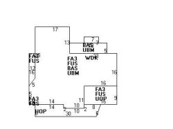 10 Clyde St, Newton MA  02460-2209 floor plan