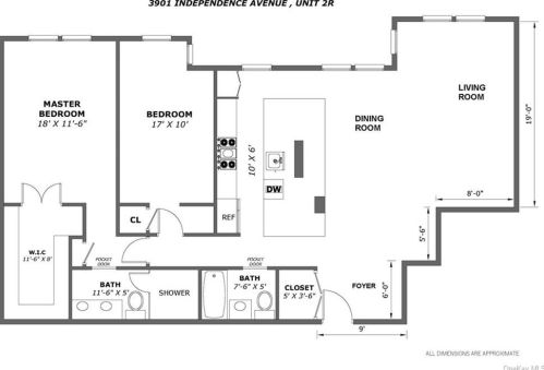 3901 Independence Ave, Bronx NY 10463-1204 exterior