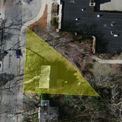 290 Cypress St, Newton MA 02459-2230 aerial view