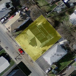 162 Chapel St, Newton MA 02458-1308 aerial view