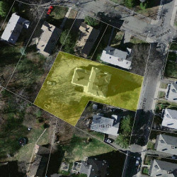 115 Jewett St, Newton MA 02458-1543 aerial view