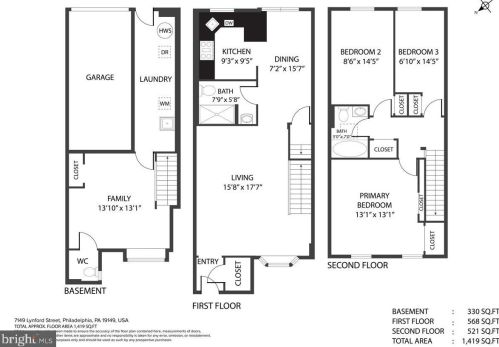 7149 Lynford St, Philadelphia PA 19149-1127 exterior