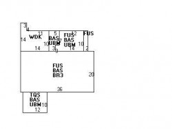 529 Crafts St, Newton MA 02465-1702 floor plan