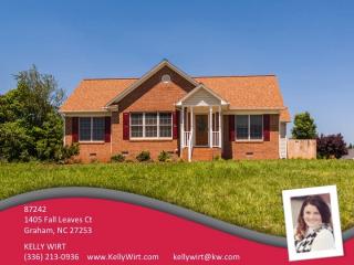 1405 Fall Leaves Ct, Graham, NC 27253-8913