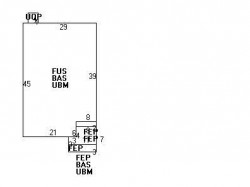 87 Pleasant St, Newton MA 02459-1813 floor plan