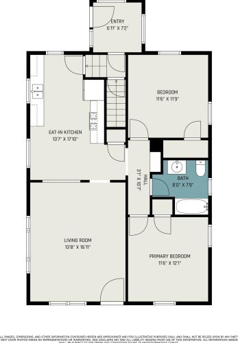 831 Hackley Ave, Meskegon MI 49444-1268 exterior