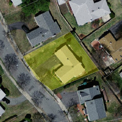 41 Morrill St, Newton MA 02465-1345 aerial view