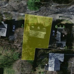 41 Alderwood Rd, Newton MA 02459-1225 aerial view