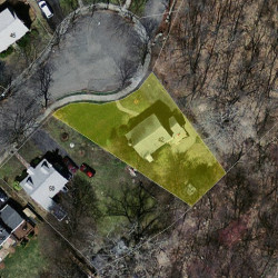 42 Albert Rd, Newton MA 02466-1303 aerial view