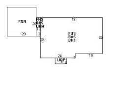 184 Dorset Rd, Newton MA 02468-1427 floor plan