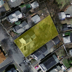 46 Eddy St, Newton MA 02465-2134 aerial view