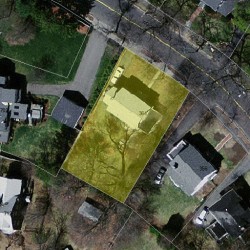 364 Woodward St, Newton MA 02468-2022 aerial view