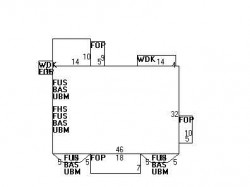 94 Madison Ave, Newton MA  02460-1905 floor plan