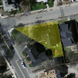 100 Erie Ave, Newton MA 02461-1514 aerial view