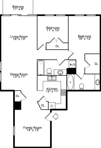 744 Clark St, Chicago IL  60654-2525 exterior