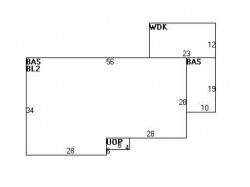 118 Brandeis Rd, Newton MA  02459-2745 floor plan